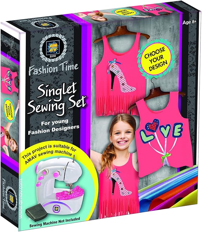Fashion Time-Singlet Sewing Set Arts-Crafts