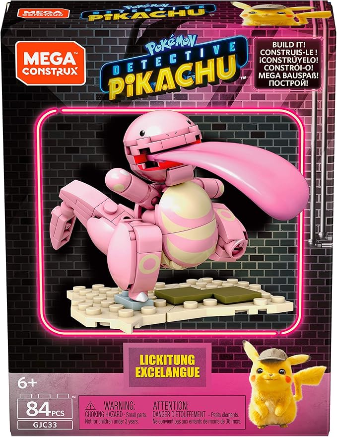 Mega Construx Pokemon Detective Pikachu Lickitung