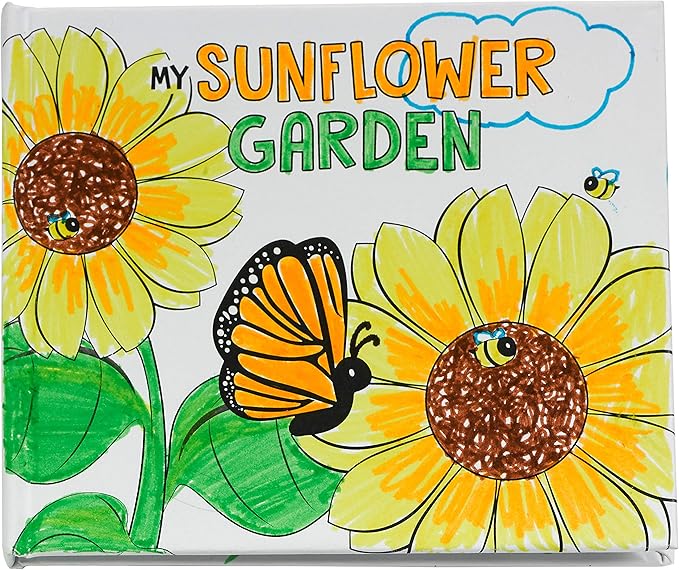 Creativity for Kids Sunflower Garden - Sunflower Growing Kit - Garden Set for Girls and Boys