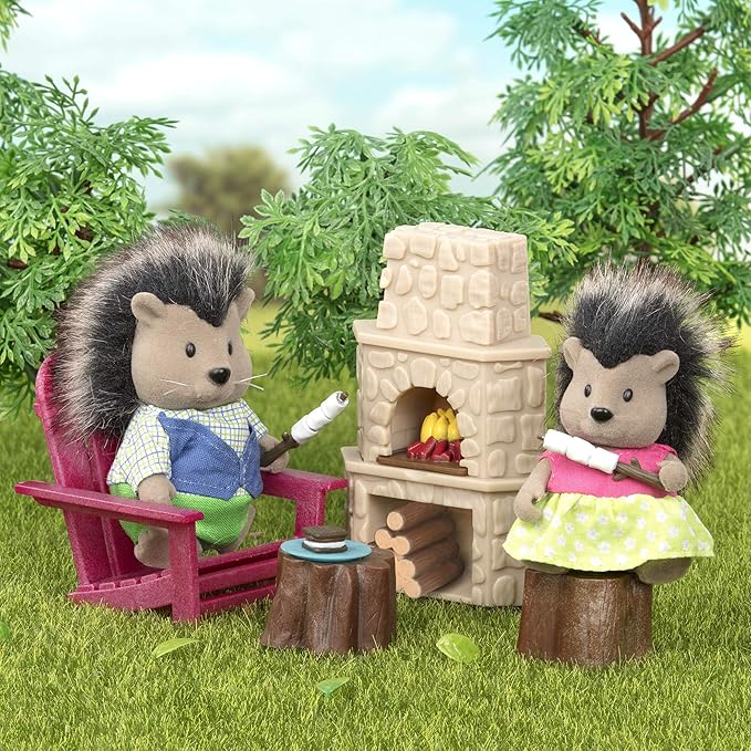 Li’l Woodzeez – Toy Patio – Doll Furniture – Playhouse Accessories – Playset for Kids – 3 Years + – Outdoor Patio Set