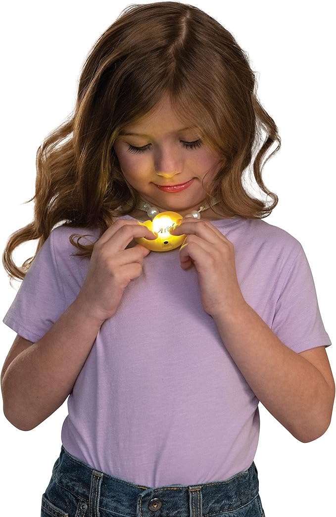 Ariel Costume for Girls, Official Disney The Little Mermaid Light and Sound Prestige Halloween Costume