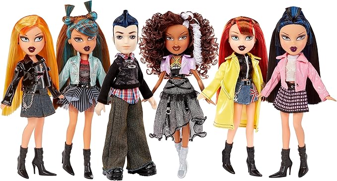 Bratz Pretty ‘N’ Punk Cloe Fashion Doll with 2 Outfits and Suitcase, Collectors Ages 6 7 8 9 10+
