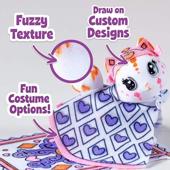 Crayola Scribble Scrubbie Pets Princess Playset, Kids Toys, Gift for Girls & Boys