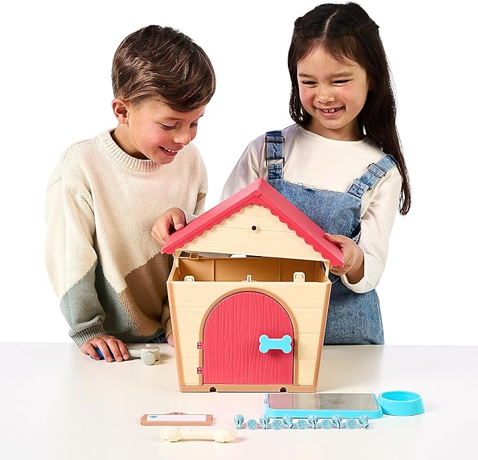 Little Live Pets My Puppy Interactive Plush Toy & Kennel. 25+ Sounds & Reactions. Name Your Puppy and Surprise! It Appears! Gifts for Kids Ages 5+