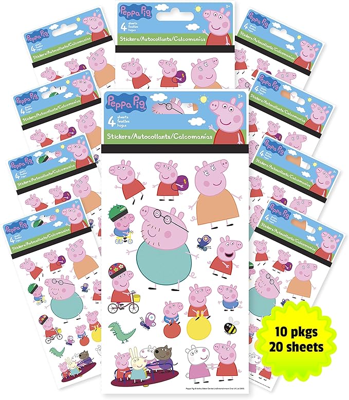 Trends International Peppa Pig - Standard 4 Sheet 10Count Bundle