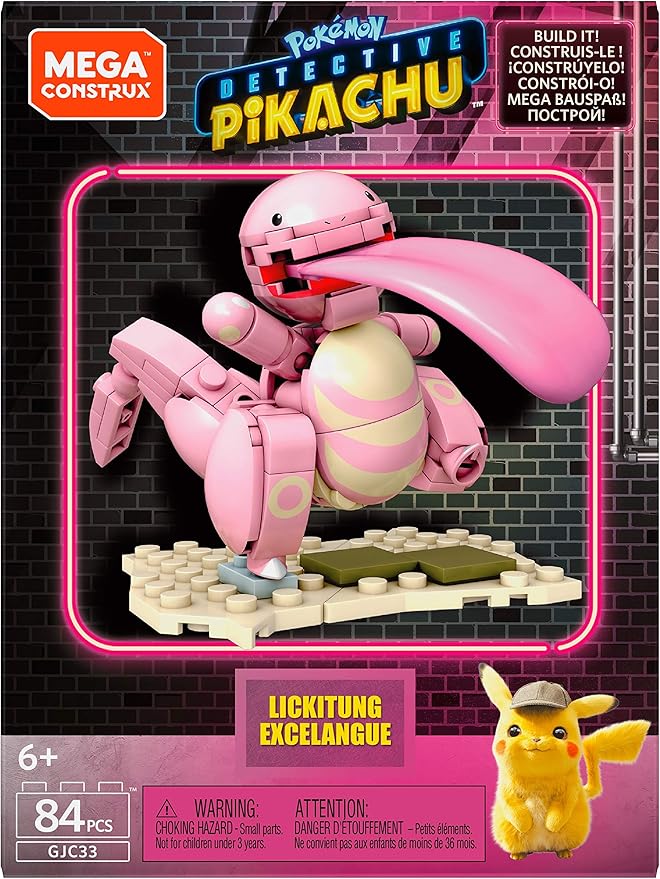 Mega Construx Pokemon Detective Pikachu Lickitung