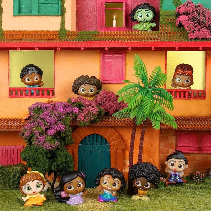 Disney Doorables Encanto Collection Peek, 9 Collectible Figurines in a Casa Madrigal-Themed Box, Kids Toys for Ages 5 Up by Just Play