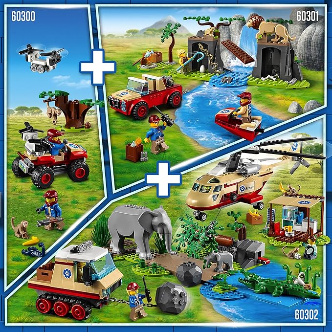 LEGO 60301 City Wildlife Wildlife Rescue Off-Roader
