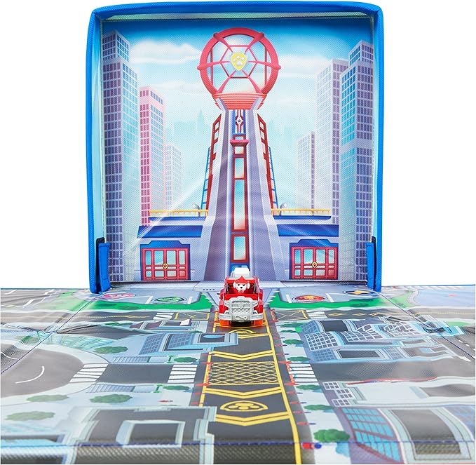 Paw Patrol, True Metal Adventure City Movie Play Mat Set with 2 Exclusive Toy Cars (Amazon Exclusive), 1:55 Scale, Kids Toys for Ages 3 and up