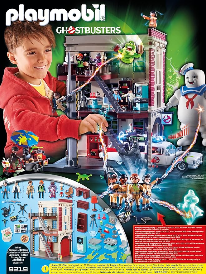 Playmobil Ghostbusters Firehouse