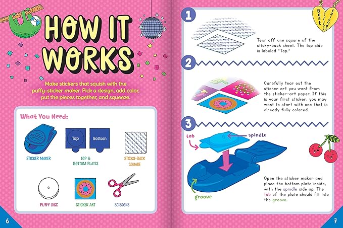 Klutz Make Your Own Puffy Stickers