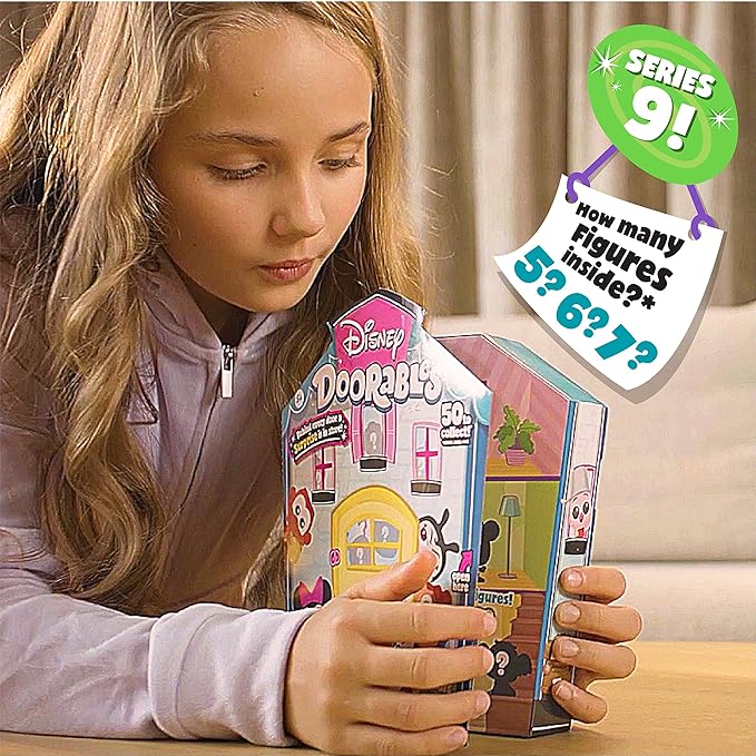 Disney Doorables Multi Peek Series 9, Collectible Blind Bag Figures, Kids Toys for Ages 5 Up by Just Play