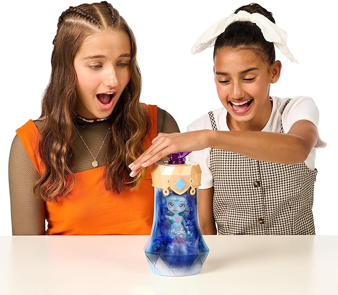 Magic Mixies Pixlings. Marena The Mermaid Pixling. Create and Mix A Magic Potion That Magically Reveals A Beautiful 6.5" Pixling Doll Inside A Potion Bottle! Gifts for Kids, Ages 5+