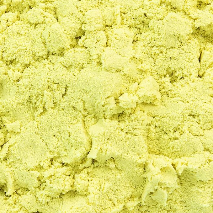 Sensory Sand Yellow Sand 5 Pounds Bulk Yellow Color Sand for Kids