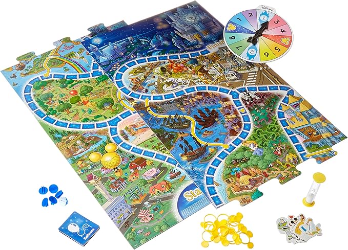 Ravensburger World of Disney Eye Found It! Board Game - Engaging Fun for Kids and Adults | Suitable for Ages 4 and Up | Promotes Critical Thinking Skills | Featuring Beloved Disney Characters