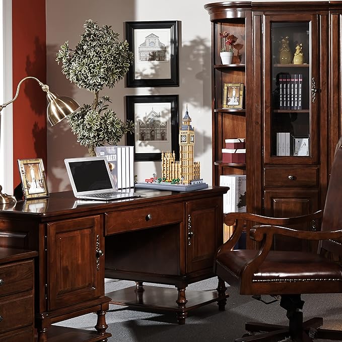 Real Big Ben Micro Building Blocks Set for Adults 6473 PCS - World Famous Architectural Model Toys Presents for Kid Age of 14+