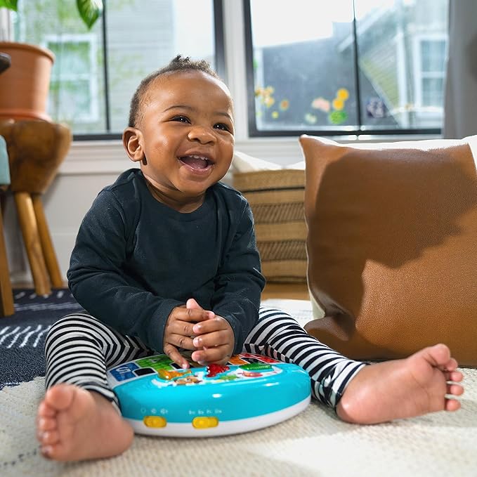 Baby Einstein Discover & Play Piano Musical Baby Toy, Learn About Instruments, Numbers and Animals in 3 Languages, Age 3 months and up