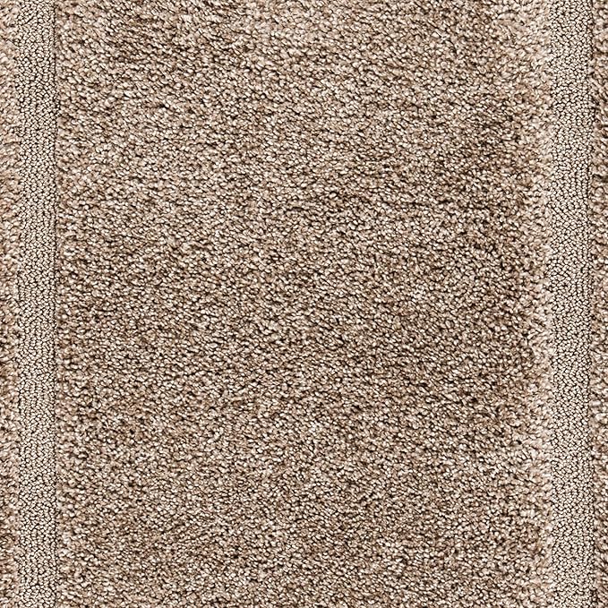 SAFAVIEH Florida Shag Collection Accent Rug - 3'3" x 5'3", Beige & Beige, Non-Shedding & Easy Care, 1.2-inch Thick Ideal for High Traffic Areas in Foyer, Living Room, Bedroom (SG454-1313)