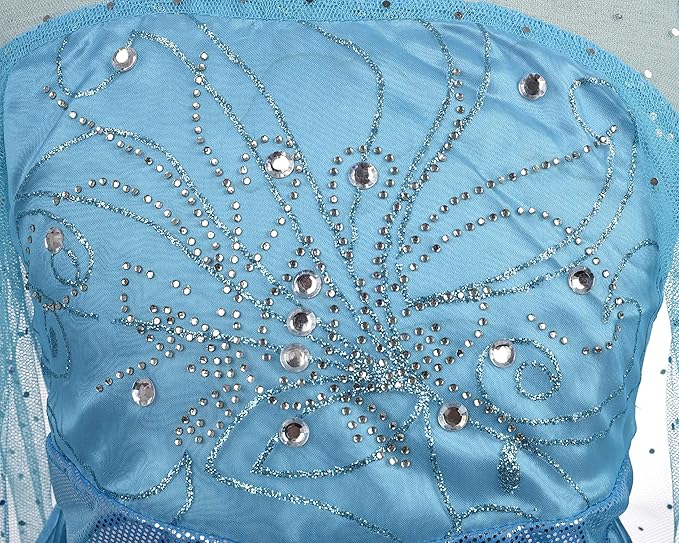 Dressy Daisy Toddler Little Girls' Ice Princess Dress Costume Birthday Halloween Christmas Fancy Party Dresses