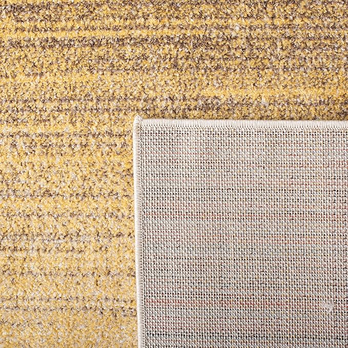 SAFAVIEH Adirondack Collection Accent Rug - 2'6" x 4', Gold & Ivory, Modern Ombre Design, Non-Shedding & Easy Care, Ideal for High Traffic Areas in Entryway, Living Room, Bedroom (ADR142D)