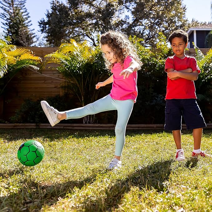 Nerf Kids Foam Mini Soccer Ball - Proshot Youth Soft Mini Foam Soccer Ball - 7" Inch Indoor + Outdoor for Kids - Fun Toy for Practice + Games