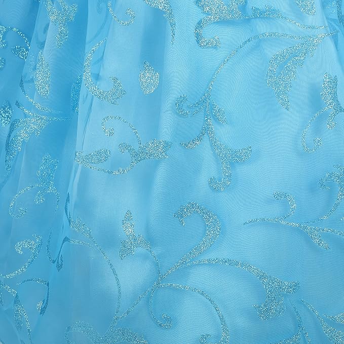 Dressy Daisy Toddler Little Girls' Ice Princess Dress Costume Birthday Halloween Christmas Fancy Party Dresses