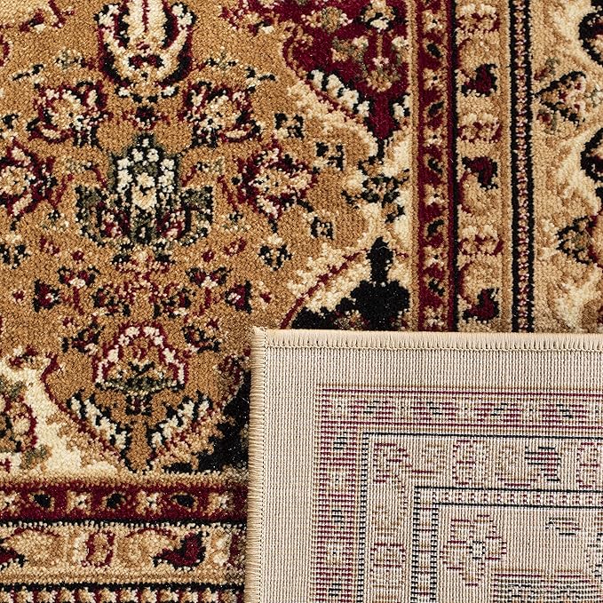SAFAVIEH Lyndhurst Collection Runner Rug - 2'3" x 16', Multi & Beige, Traditional Oriental Design, Non-Shedding & Easy Care, Ideal for High Traffic Areas in Living Room, Bedroom (LNH221C)