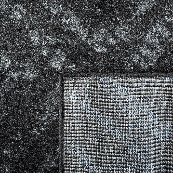 SAFAVIEH Adirondack Collection Runner Rug - 2'6" x 8', Dark Grey & Grey, Modern Diamond Distressed Design, Non-Shedding & Easy Care, Ideal for High Traffic Areas in Living Room, Bedroom (ADR131F)