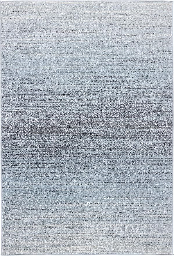 SAFAVIEH Adirondack Collection Accent Rug - 3' x 5', Grey & Light Grey, Modern Ombre Design, Non-Shedding & Easy Care, Ideal for High Traffic Areas in Entryway, Living Room, Bedroom (ADR142G)