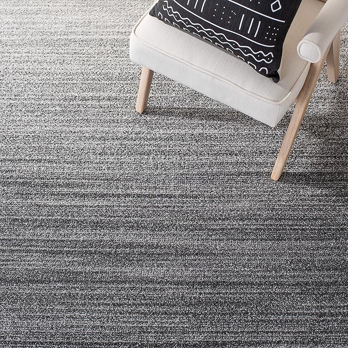 SAFAVIEH Adirondack Collection Runner Rug - 2'6" x 10', Grey & Ivory, Modern Ombre Design, Non-Shedding & Easy Care, Ideal for High Traffic Areas in Living Room, Bedroom (ADR142F)