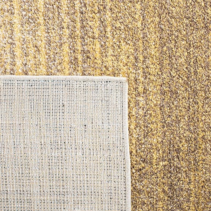 SAFAVIEH Adirondack Collection Accent Rug - 4' x 6', Gold & Ivory, Modern Ombre Design, Non-Shedding & Easy Care, Ideal for High Traffic Areas in Entryway, Living Room, Bedroom (ADR142D)